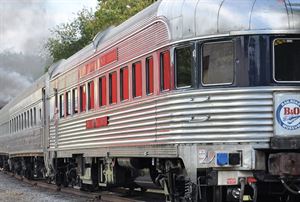Royal Blue Observation Car