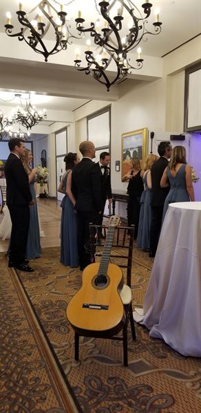 palm springs wedding guitarist