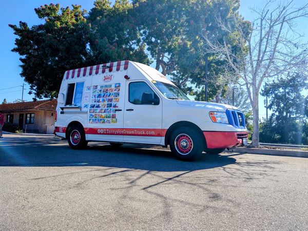 Dannys Ice Cream Truck Austin