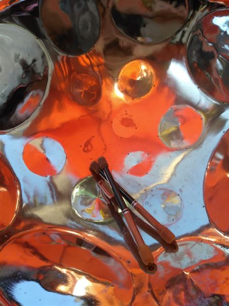 Chris Arpad Solo Steel Drummer