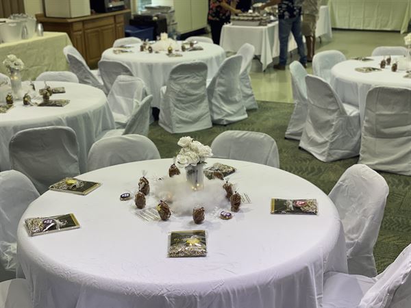 Event Center at Arc of Hilo - A/C, free ice, white linens, all set-up, clean-up included!