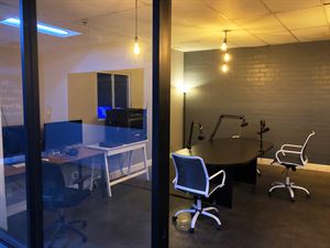 Podcast Recording Studio Space