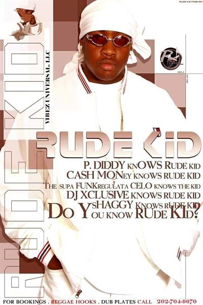 Rude Kid-da-ReggaeRap Inventor