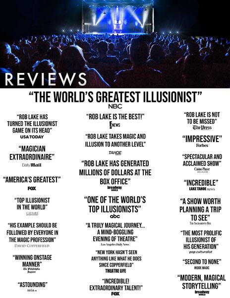 Rob Lake: Illusionist - Chicago- Seen on AGT