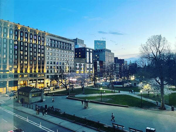 Penthouse-style Space Overlooking Boston Common
