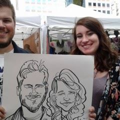 Caricatures by M C Sturman