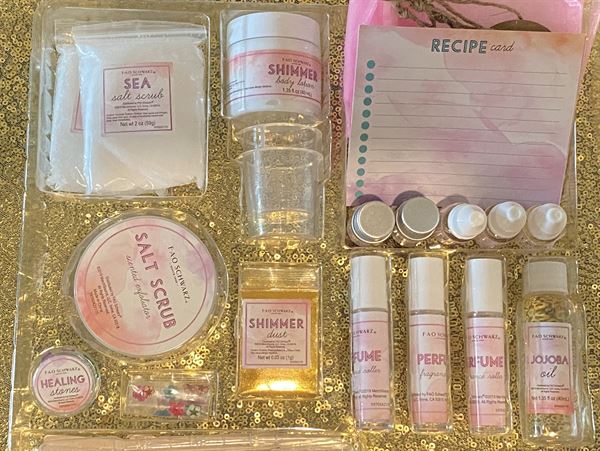 Away To Go Linens  & DIY Spa for kids