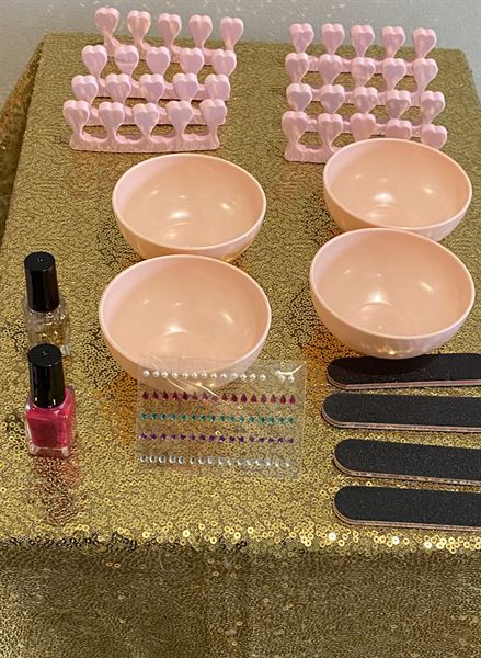 Away To Go Linens  & DIY Spa for kids