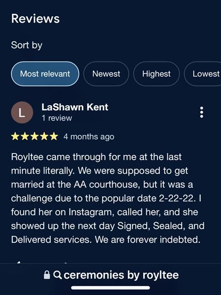 Ceremonies by Royltee