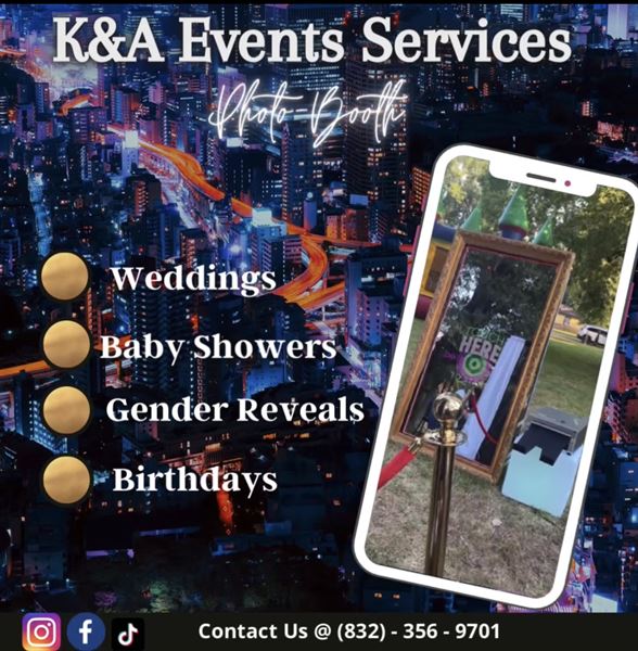 K&A Events Services photo booth