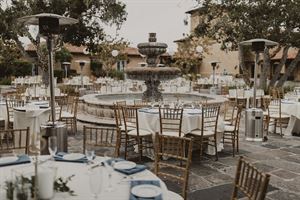 Spanish Rose Courtyard