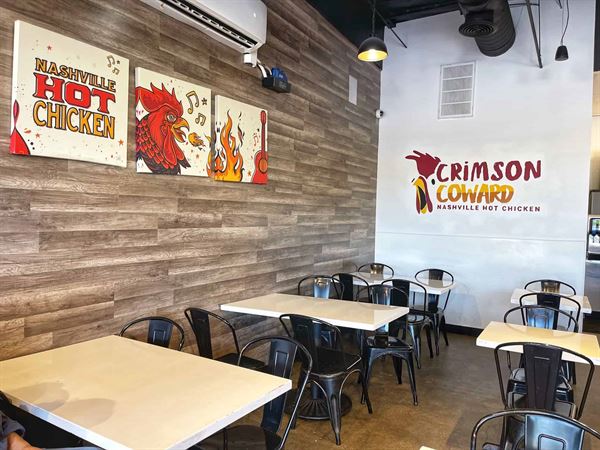 Crimson Coward Nashville Hot Chicken Downey