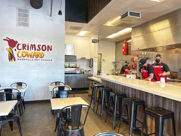 Crimson Coward Nashville Hot Chicken Downey