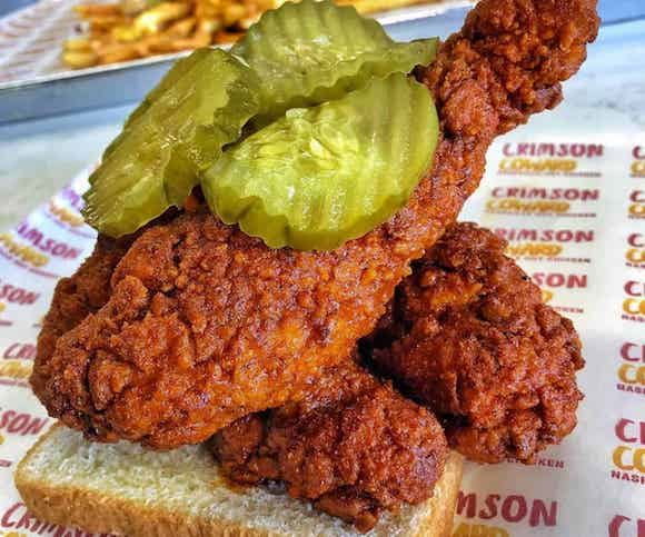 Crimson Coward Nashville Hot Chicken Artesia