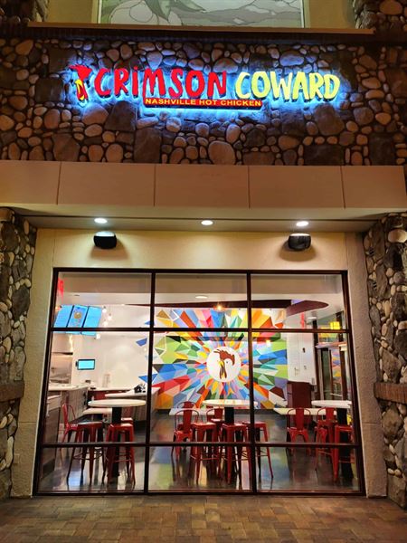 Crimson Coward Nashville Hot Chicken Lake Forest