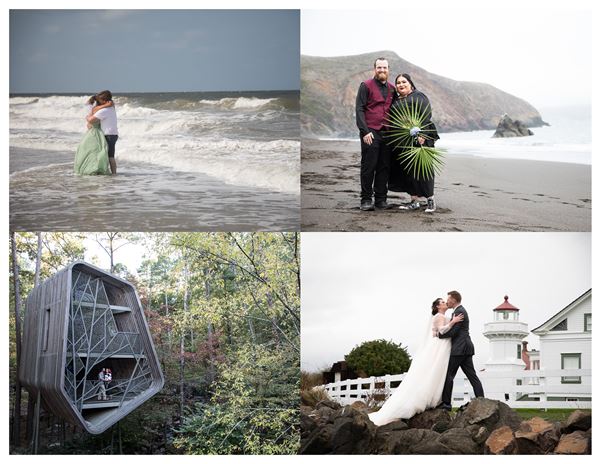 Pink Light Images / Weirdo Weddings