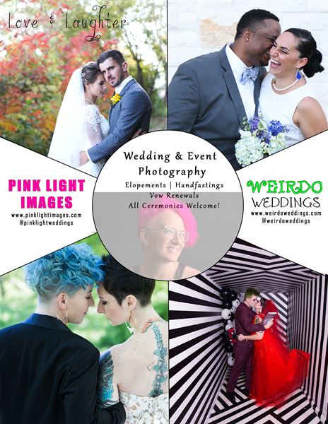 Pink Light Images / Weirdo Weddings