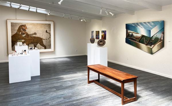 Main Gallery At The Mendocino Art Center