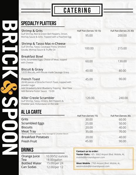 Brick & Spoon-West Mobile