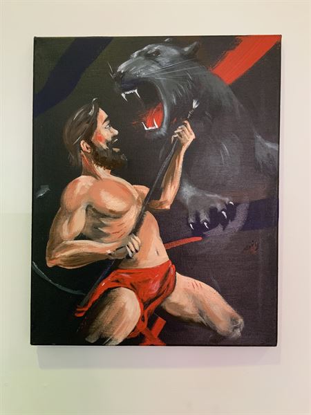 Art: live art, graffiti, chalk, caricatures, etc.