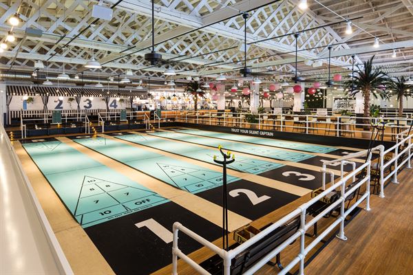 The Royal Palms Shuffleboard Club Chicago