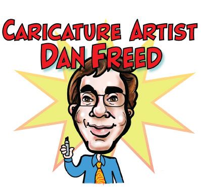 Caricature Artist Dan Freed