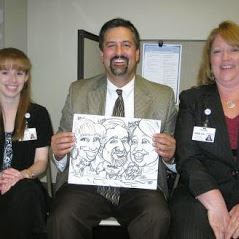 Caricature Artist Dan Freed