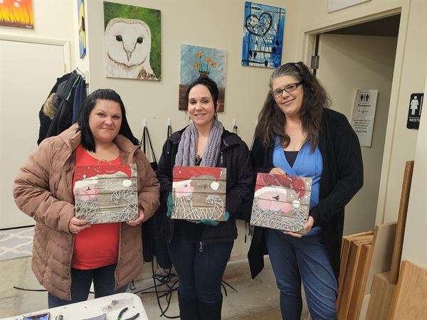 Wine and Canvas Toledo, OH