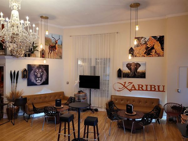 Karibu lounge by Wachira