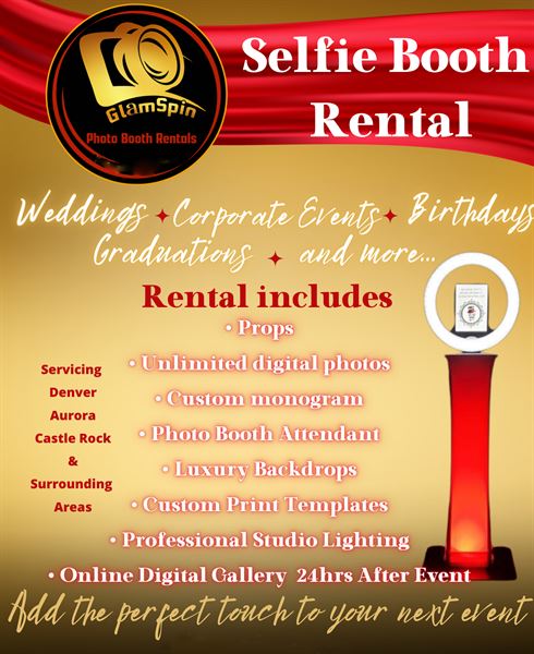 GlamSpin Photo Booth Rentals
