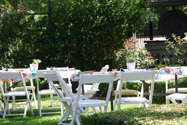 Rose Garden & Historic MKT Train Depot