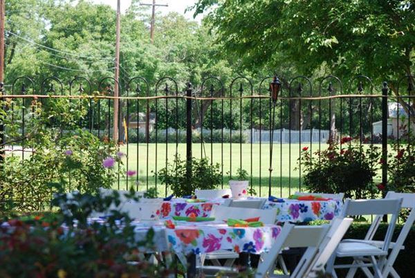 Rose Garden & Historic MKT Train Depot