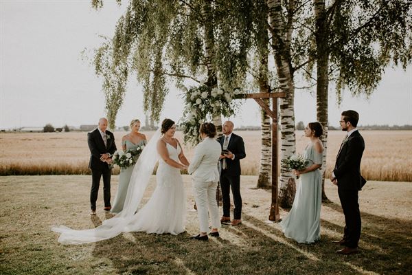 The Saltbox Barn on Fir Island