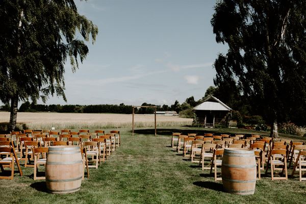 The Saltbox Barn on Fir Island