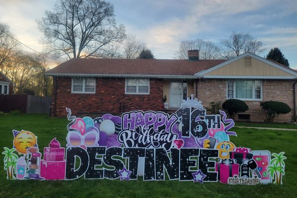 Be The Star Yard Cards