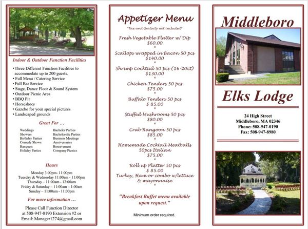 Middleboro Lodge Of Elks