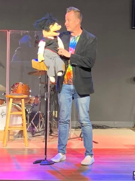 Ventriloquist Doug Mickan