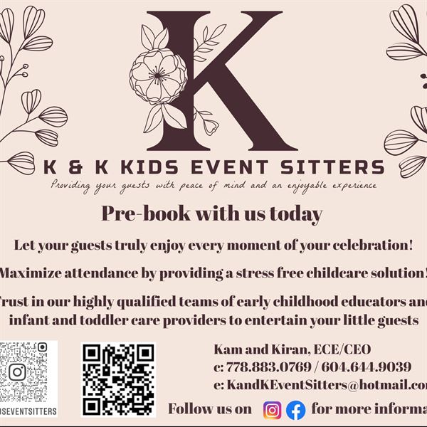 K & K Kid's Event Sitters Ltd
