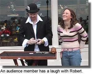 Robert Smith Presents - Corporate magic &  festival entertainment