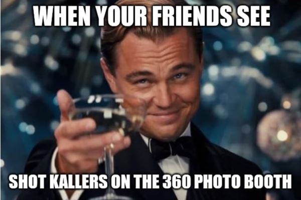 Shot Kallers 360 Photo Booth Rentals and Luxury Selfie Stations