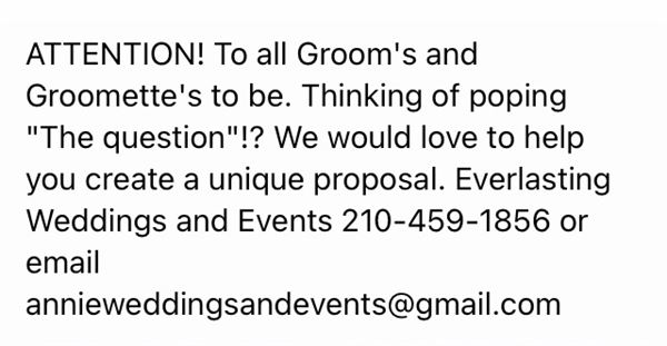 Everlasting Weddings and Events