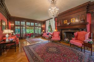 Judy Wright '65 and Max Levine Living Room