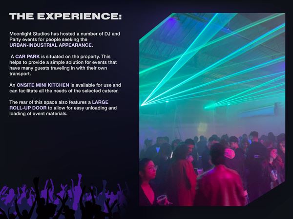 SECRET Private Party Warehouse in Central Toronto