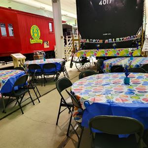 Caboose Party Area (Birthday Party Space)