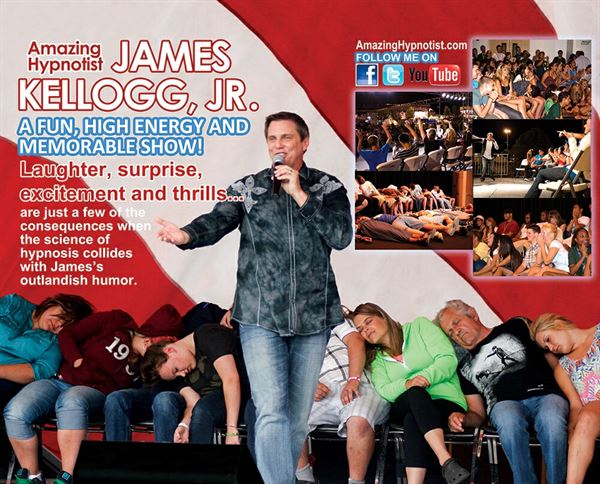 Amazing Hypnotist James Kellogg Jr. - Anaheim