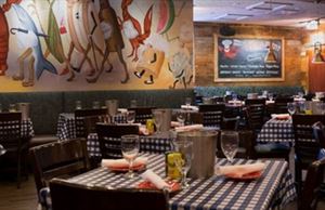 Shack Banner Banquet Table