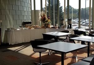 BR The Bridge outside Weikert Auditorium