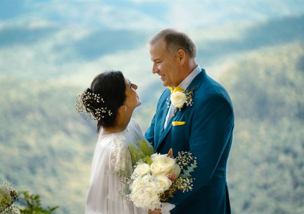 Officiant and Photographer