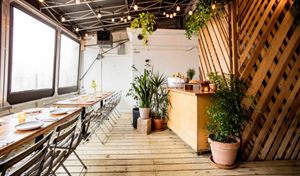 2nd Floor Covered Rooftop Garden