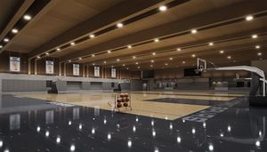 The Spurs Practice Courts